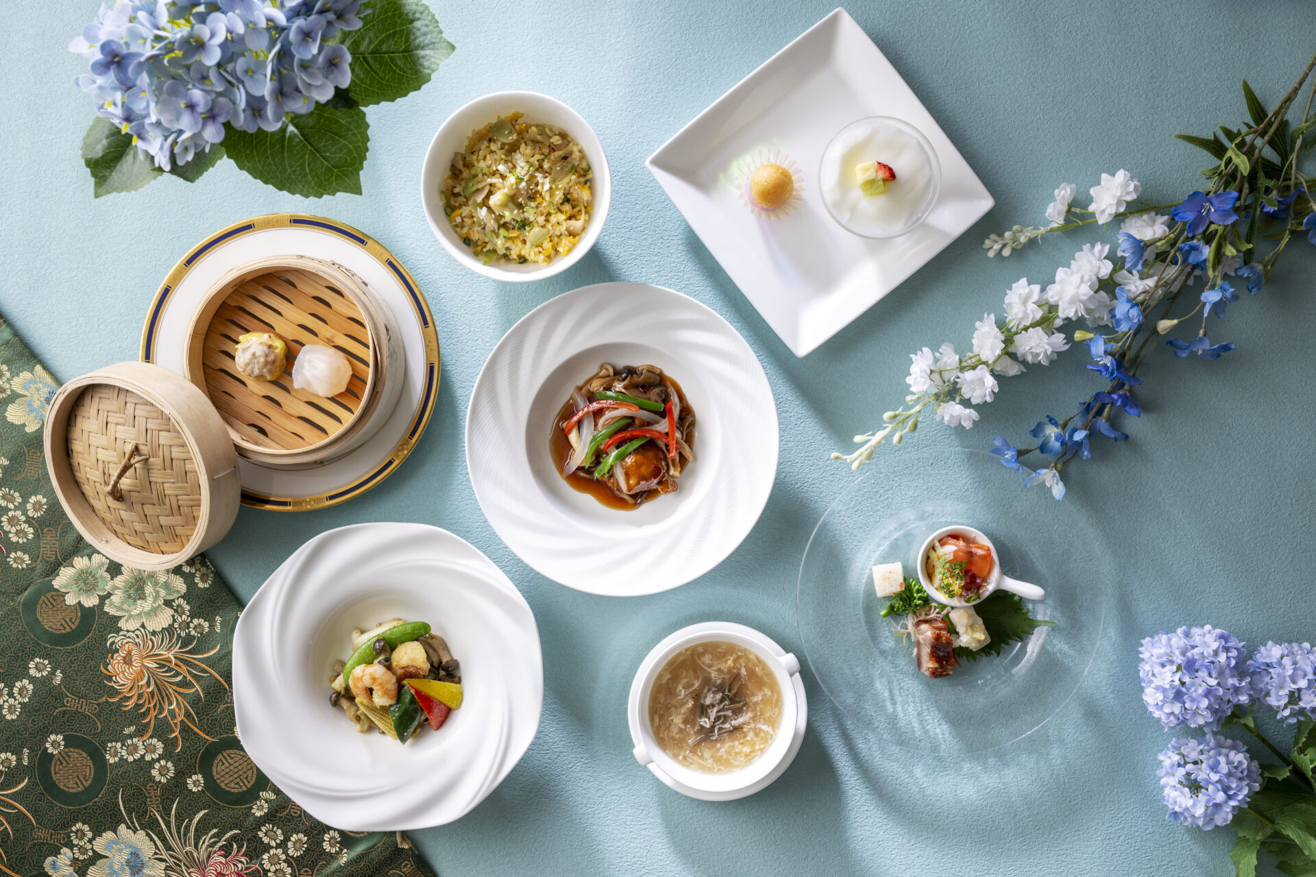 新緑薫る翡翠 桃李ランチ