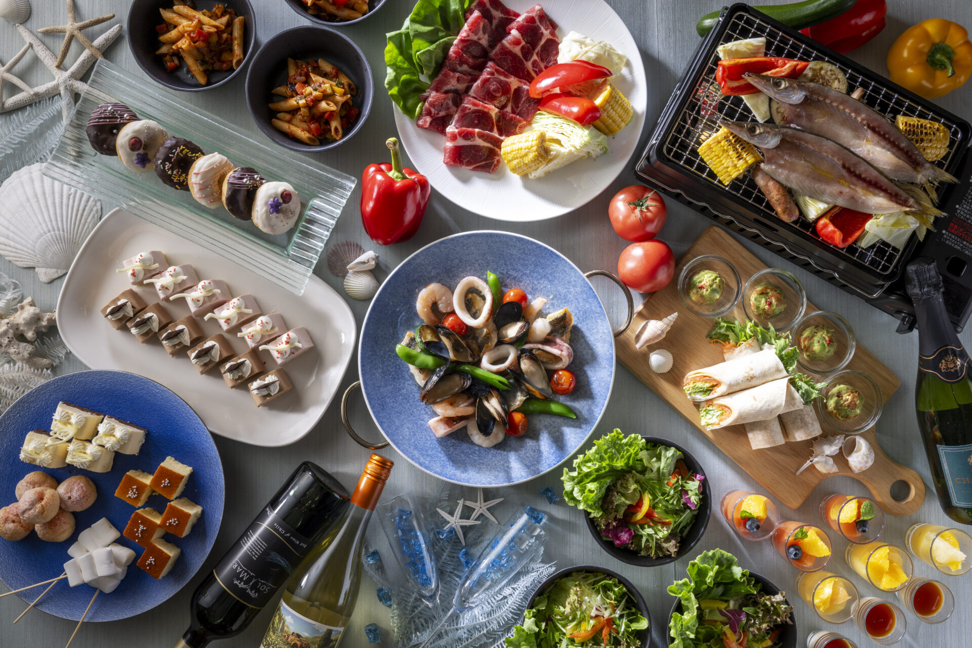 【期間限定】ルーフトップで楽しむ本格BBQ＆90分飲み放題を満喫！夕食付き宿泊プラン表示