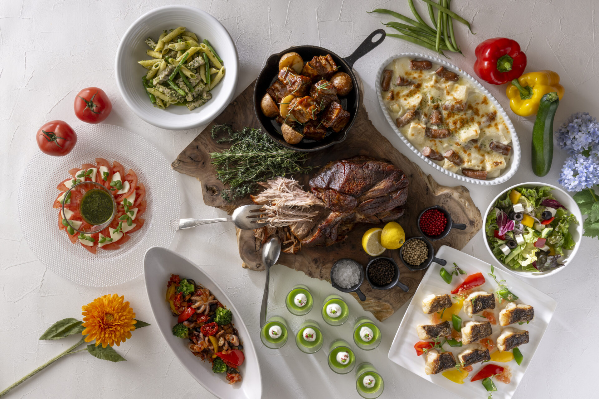 初夏のランチブッフェ