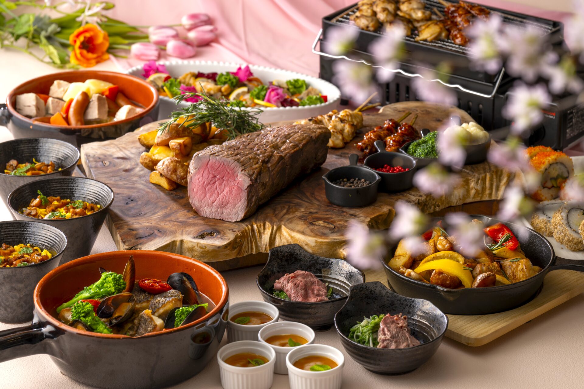 Blooming Spring Garden 〜花咲く春のごちそうランチブッフェ〜