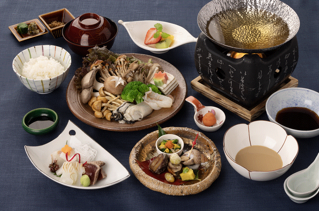 木の子とレタスの牡蠣しゃぶ御膳【平日数量限定】