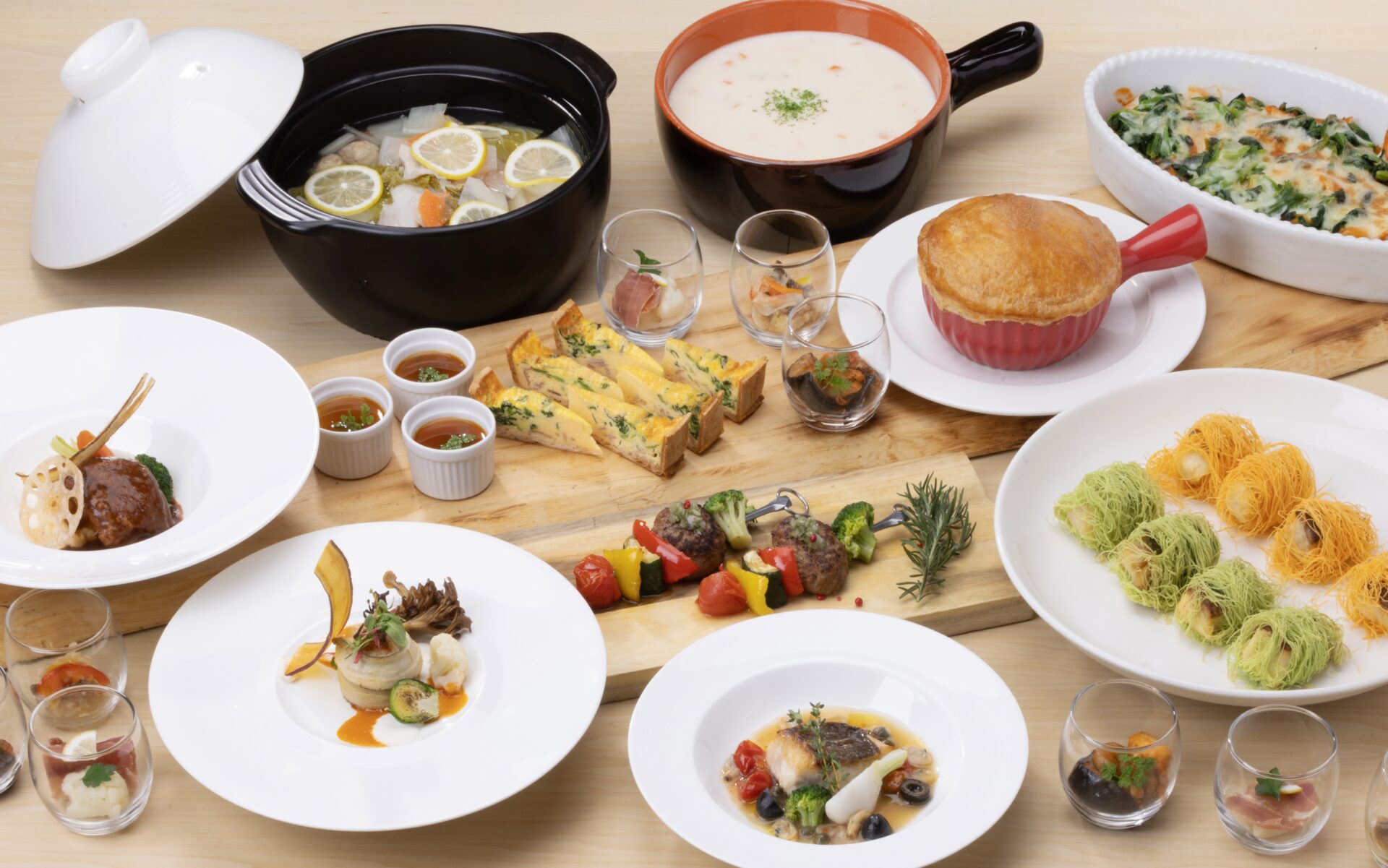 【1月・2月】平日限定 〜 冬の味覚 ウィークリー プリフックスランチ 〜