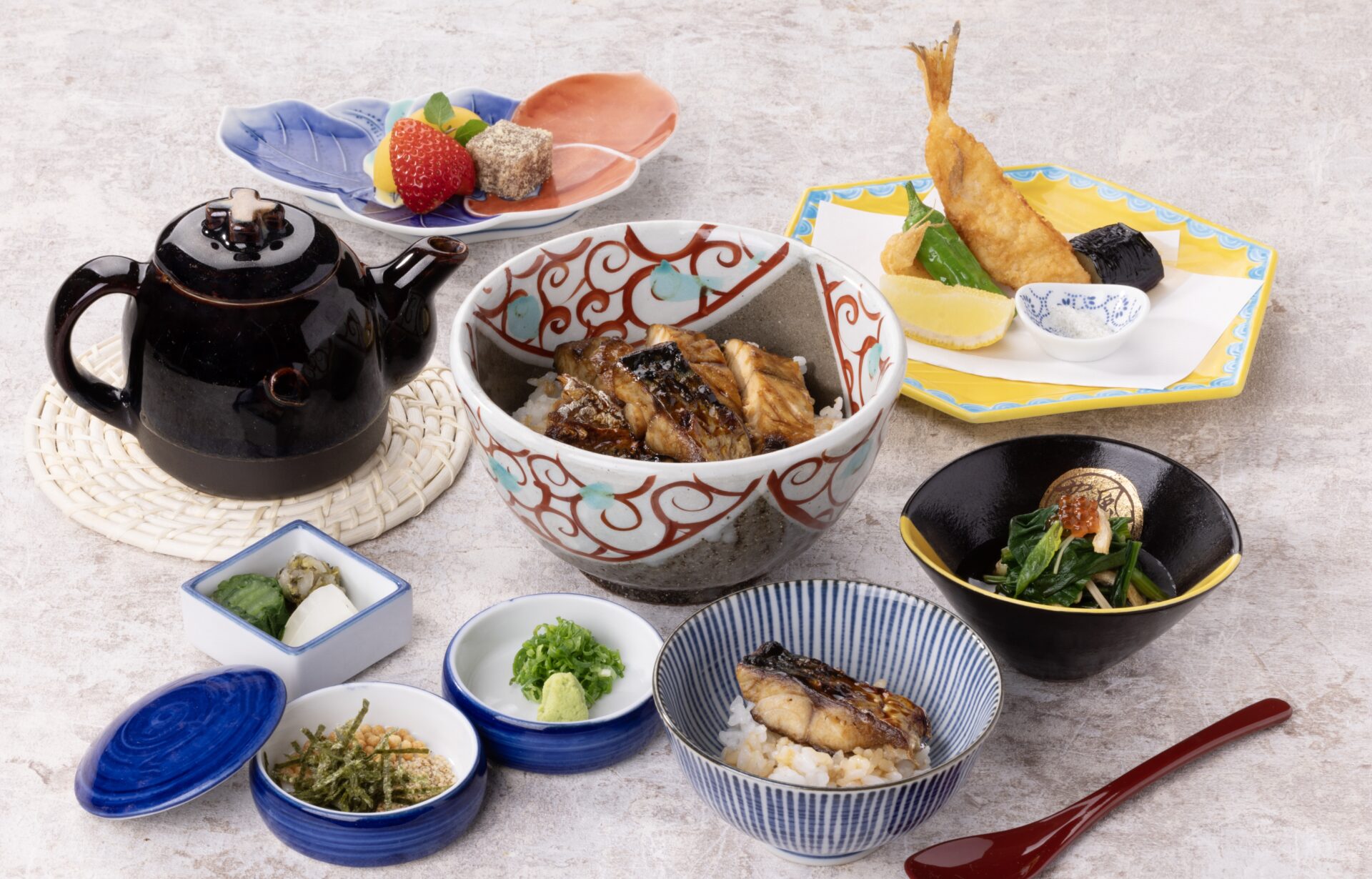 鯖の蒲焼き櫃まぶし御膳