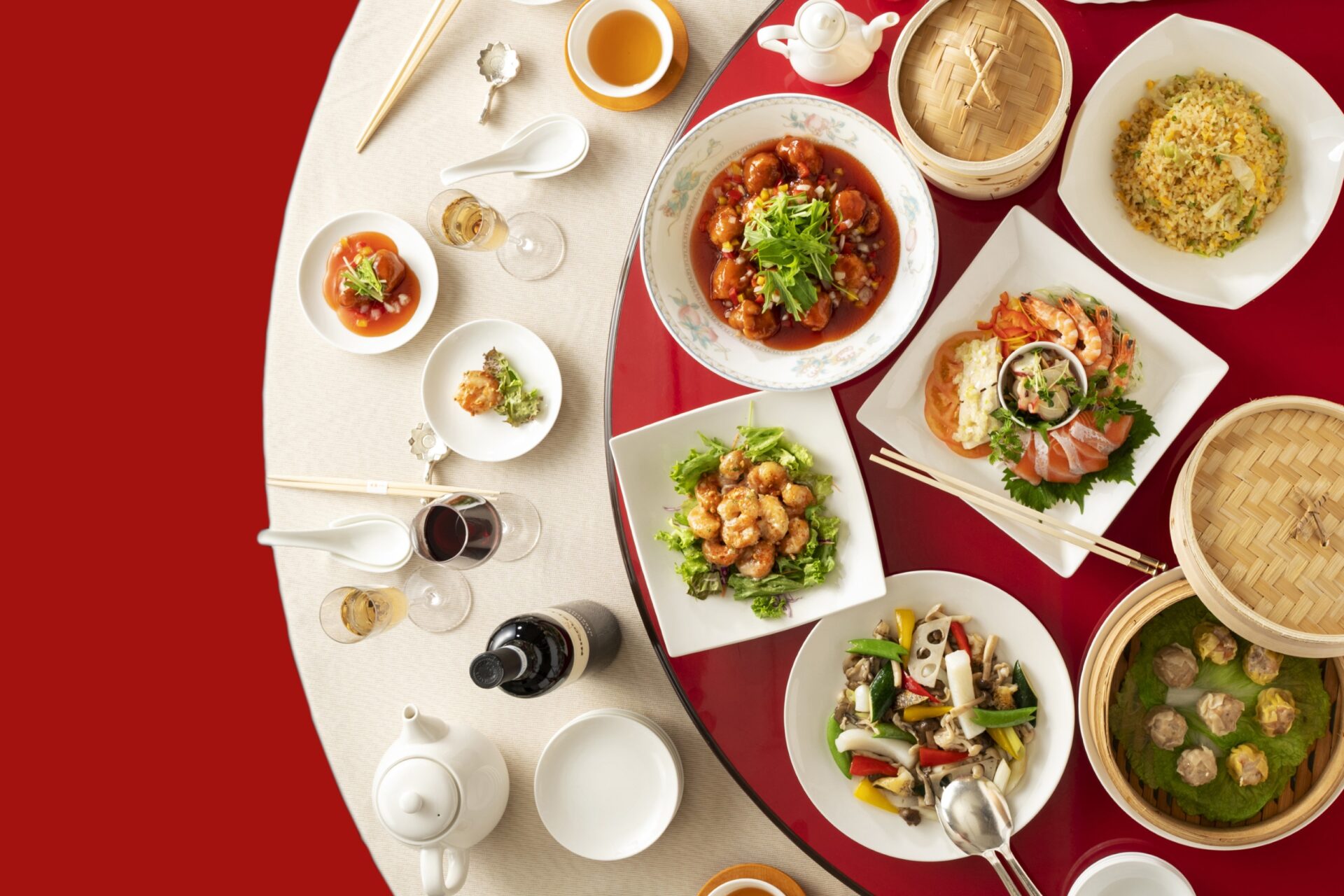 飲茶オーダーランチブッフェ