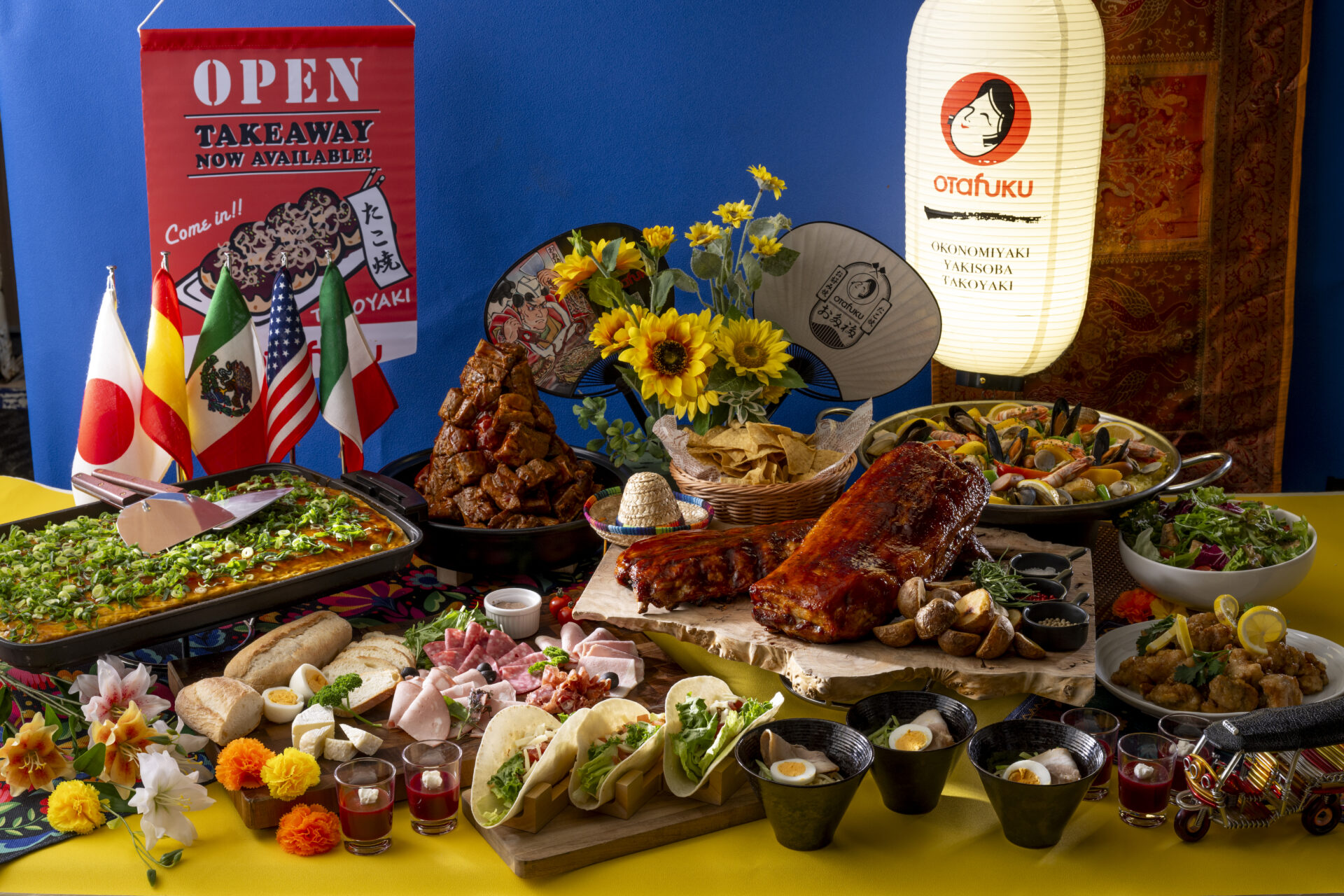 オタフクソースコラボブッフェ2026　Otafuku X World　Street　Dinner Buffet