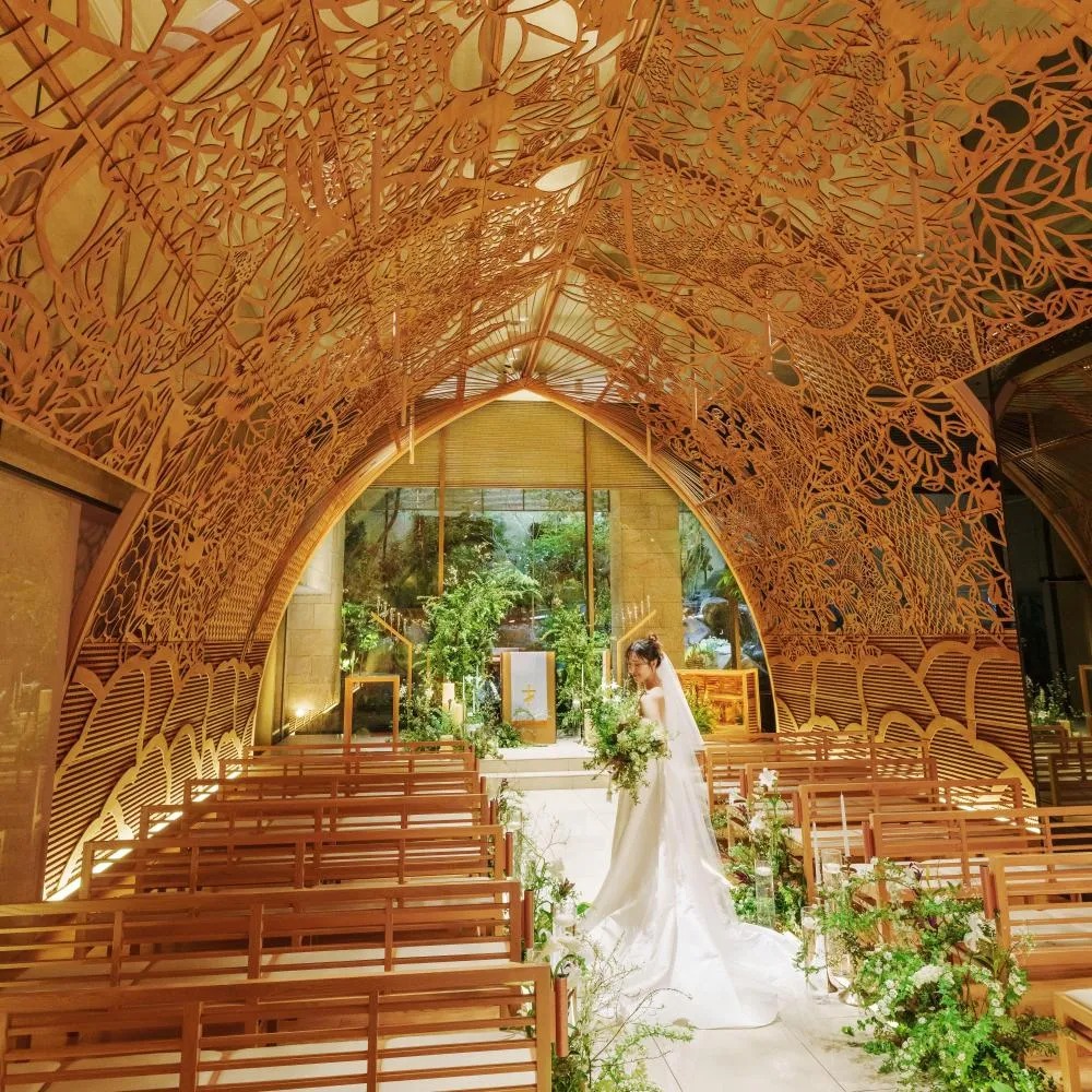 じっくり検討したい方へ！木もれ陽のチャペル見学♪