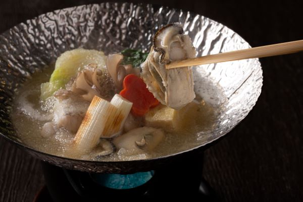 【雲海おすすめディナー】鱈の雪鍋と冬の味覚コース